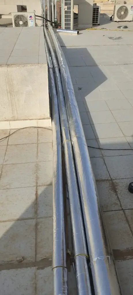 شركة عزل مواسير بالرياض — عزل احترافي لمواسير المياه باستخدام أفضل مواد العزل الحراري والمائي