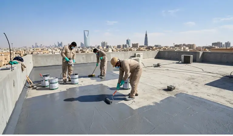 عزل اسطح بالرياض