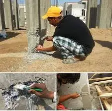 معالجة تعشيش الخرسانة | حقن إيبوكسي | ضمان 15 سنة